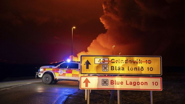 Iceland volcano eruption