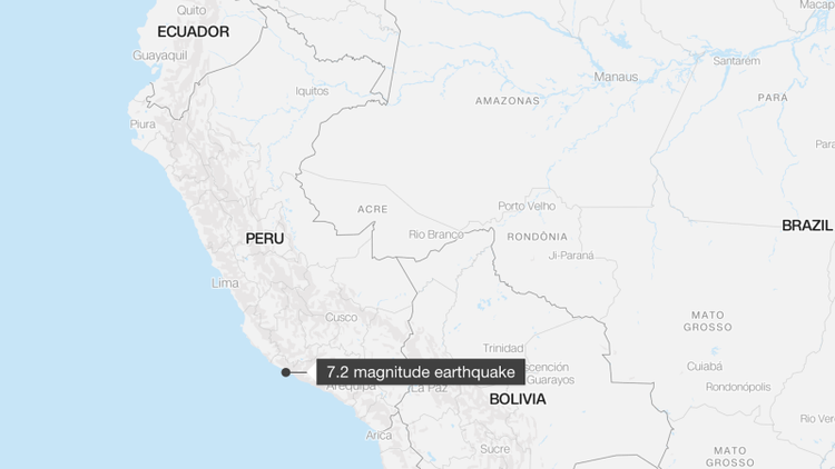 Peru Earthquake Today