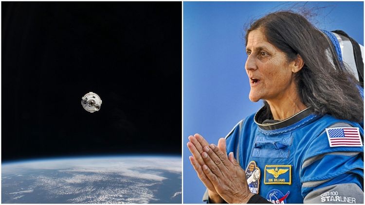 Astronauts Sunita Williams