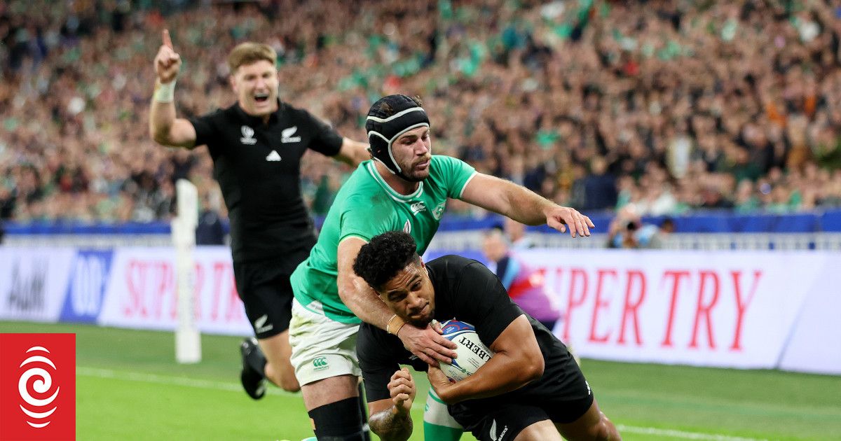 Rugby World Cup 2023 All Blacks v Ireland all the action from Paris